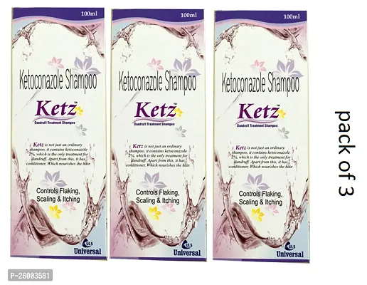 Ketz dandruff shampoo pack of 3