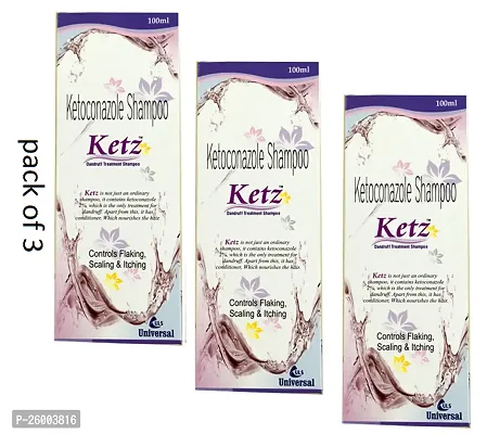 Ketz dandruff shampoo pack of 3