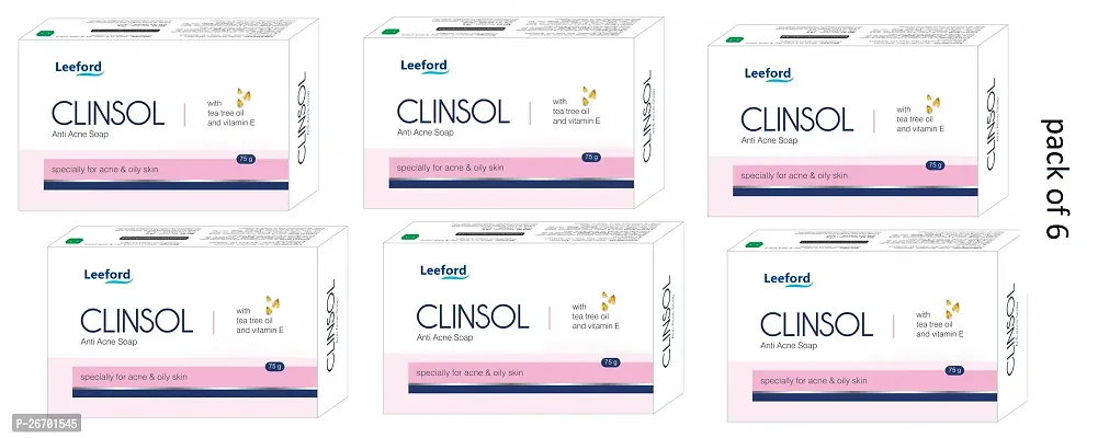 Clinsol Anti Acne Soap Pack Of 4