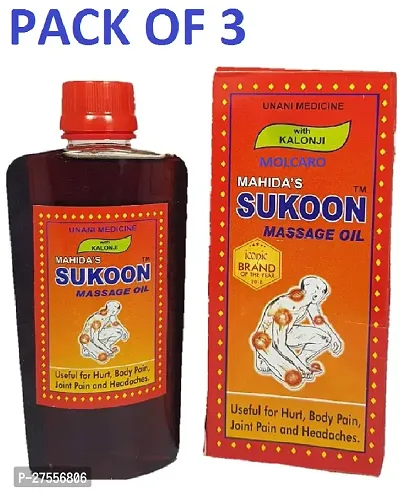 SUKOON MASSAGE OIL PACK OF 3