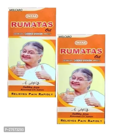 Rumatas Pain Reliver Hair Oil Pack Of 2