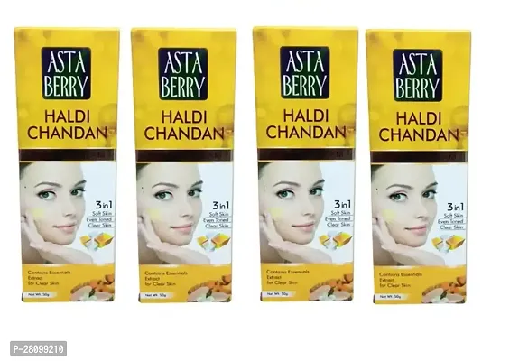 Asta Berry Haldi Chandan Cream Pack of 4