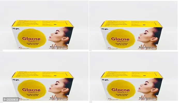 Glacne Soap Pack of 4