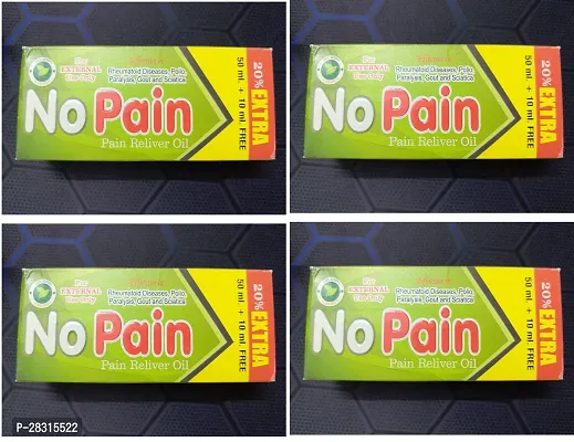 No Pain Reliver Oil - Pack of 4-thumb0