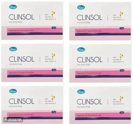 Clinsol Anti Acne Soap Pack of 6-thumb0