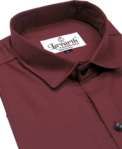 Reliable Blend Long Sleeves Casual Shirts For Men