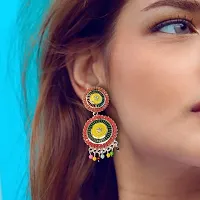 Rajasthani Style Earrings Jhumka Colorful-thumb1