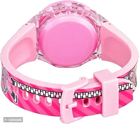 Kids Digital Led Glowing Light Unicorn Pink Watch for Girls Kids [ 3-7 Year]-thumb2