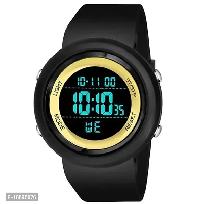 Multi Function Addi Days and Date Dial Strap Color Black Alarm Sports Combo Digital (Addis Single Black) Watch for Boys  Girls