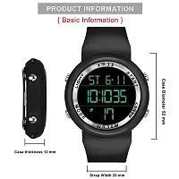 PUTHAK  Multi Function Day and Date Alarm Kids Digital Sports Watch for Boys  Girls-thumb4