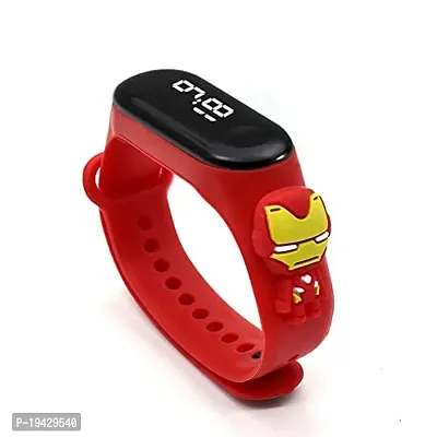 PUTHAK  LED Square Dial Led Kids Watches Digital for Kids Men Watch Boy and Girls