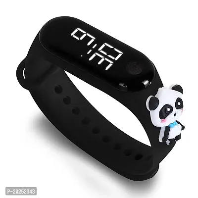 Silicone digital led store watch