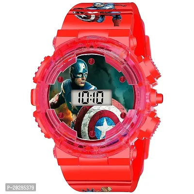 PUTHAK  Kids Edition Digital Watch for Kids with Disco LED Lights and Music (Boys  Girls) BG-915