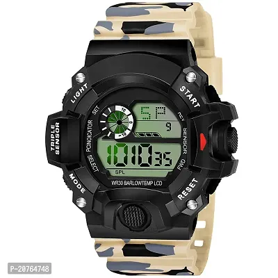 PUTHAK  UNEQUETREND Digital Sports Watch, Multi-Functional Watch for Boys  Men with Cap and Goggle, Combo Pack of 2-WCS-2632-thumb5