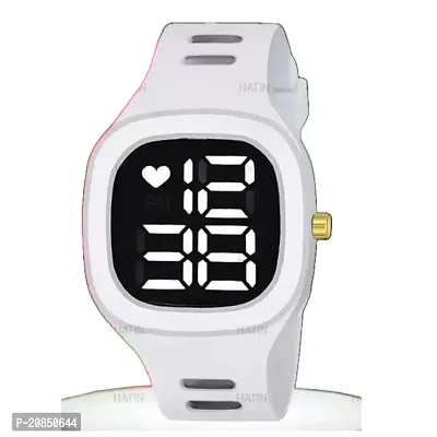 PUTHAK  Unisex Digital Sports Watch | Large LED Digits Dial | Square Wristwatch | for Men, Kids, Boys