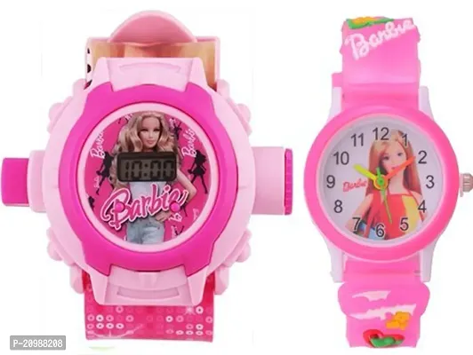 PUTHAK  Children Watch pink Dial Girl's Watch--(34)
