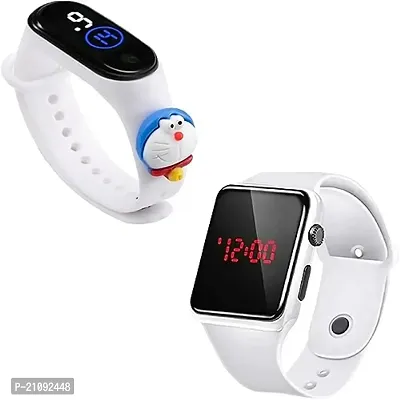 PUTHAK  Digital Dial Waterproof Stylish and Fashionable Wrist Watch LED Band for Kids, Rakhi, Colorful Cartoon Character Super Hero for Boys  Girls (Color and Character may Vary)