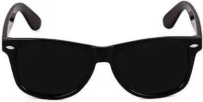 PUTHAK   Boys Sunglasses,U V Protected Black Rectangular Sunglasses With Analog Watch (Free Size)-thumb2