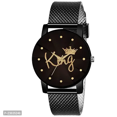 puthak  Buckle Starry Quartz Watches for Boys Fashion Analog Watch