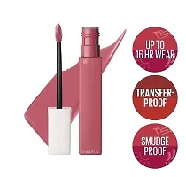 Syfer Liquid Matte Lipstick, Long Lasting, 16hr Wear, Superstay Matte Ink (15 Lover)-thumb1