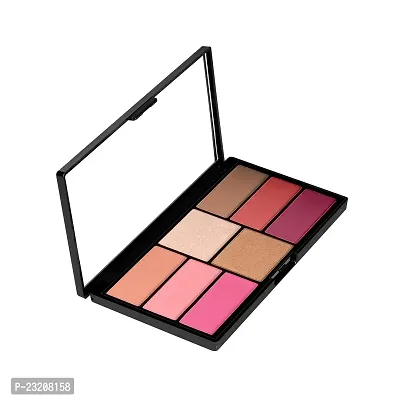 Syfer Pro Blusher  Highlighter Palette For Face Makeup | Shade-04, 18G