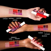 Syfer Liquid Matte Lipstick, Long Lasting, 16hr Wear, Superstay Matte Ink (25 Heroine)-thumb4