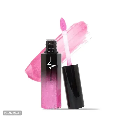 Syfer Crystal Brilliance Glitters Lip Gloss For Long Lasting Glossy Look 8 ml (Shade-13)-thumb2