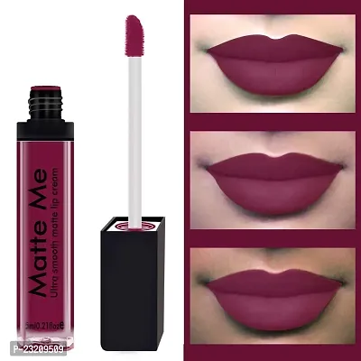 Syfer Matte Me Liquid Lipstick Combo of 3 (Non Transferable) (Rust Brown, Royal Maroon, Ruby Red)-thumb4