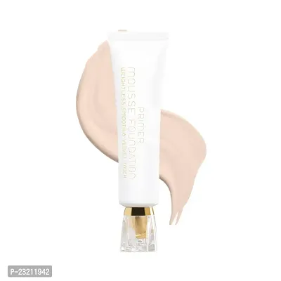 Syfer Primer Mousse Foundation Weightless Smooth And Velvet Touch, Face Makeup- Matte To Radiant Finish (Rose Blush)