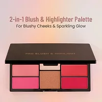 Syfer Pro Blusher  Highlighter Palette For Face Makeup,18G-thumb2