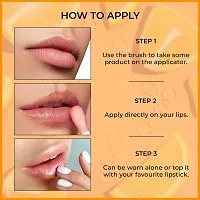 INCOLOR Orange Natural Lip Oil VC  Yeast Oil, Long Lasting Moisturization  Nourishment for Girl  Women - 4ml-thumb3