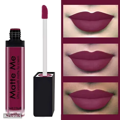 Syfer Matte Me Liquid Lipstick Combo of 3 (Non Transferable) (Rich Pink,Royal Maroon, Magenta)-thumb3