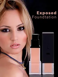 Syfer Exposed Long Lasting Lightweight Waterproof Face Makeup Liquid Foundation for Women (Shade No-2)-thumb3