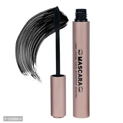 Syfer Dense Mascara, Lengthening Smudge Proof, Water Resistant, Liquid Lash Extending Tubing, No Clump Flakes Fades, Full-Size Black Eye Mascara For Girl and Women 9ml