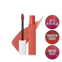 Syfer Liquid Matte Lipstick, Long Lasting, 16hr Wear, Superstay Matte Ink (210 Versatile)-thumb1