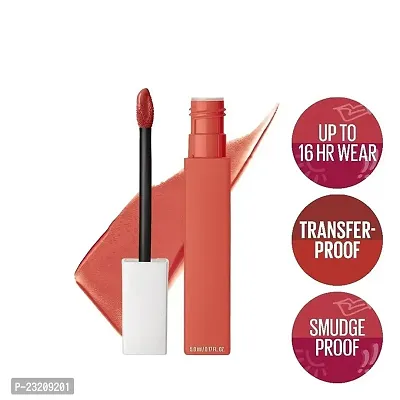 Syfer Liquid Matte Lipstick, Long Lasting, 16hr Wear, Superstay Matte Ink (210 Versatile)-thumb2