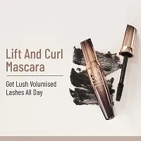 Syfer Lift  Curl 4D Volumizing  Lengthening Mascara | Waterproof And Long Lasting, Smudge Proof Mascara For Eye Makeup | Black| 12Gm |-thumb1