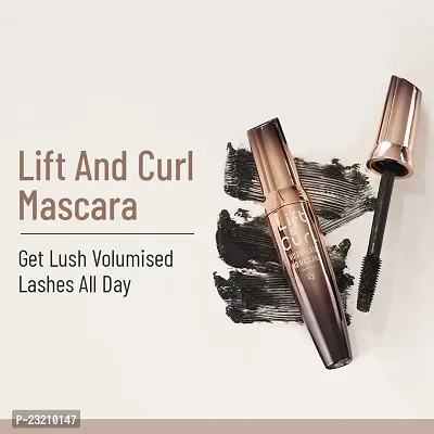 Syfer Lift  Curl 4D Volumizing  Lengthening Mascara | Waterproof And Long Lasting, Smudge Proof Mascara For Eye Makeup | Black| 12Gm |-thumb2