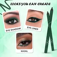 Syfer Glide Gel Eye Kajal, Long Lasting, Light Weight, Waterproof and Smudge Proof Kajal For Girl and Women, 1.2g (3 Mildew)-thumb3