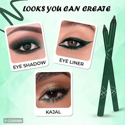 Syfer Glide Gel Eye Kajal, Long Lasting, Light Weight, Waterproof and Smudge Proof Kajal For Girl and Women, 1.2g (3 Mildew)-thumb4