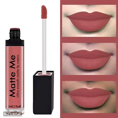 Syfer Matte Me Liquid Lipstick Combo of 3 (Non Transferable) (Ruby Red, Nude, Matte Red)-thumb3