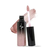 Syfer Crystal Brilliance Glitters Lip Gloss For Long Lasting Glossy Look 8 ml (Shade-07)-thumb1