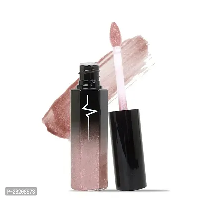 Syfer Crystal Brilliance Glitters Lip Gloss For Long Lasting Glossy Look 8 ml (Shade-07)-thumb2