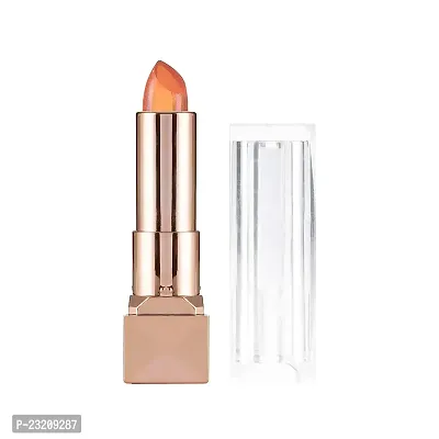 Syfer Glitter Gel Moisturizing Lipstick| Long Lasting, Hydrating Lipstick For Dry And Chapped Lips (1 g (Pack of 1), Orange)