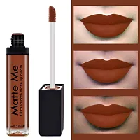 Syfer Matte Me Liquid Lipstick Combo of 3 (Non Transferable) (Royal Maroon, Ruby Red, Nude)-thumb3