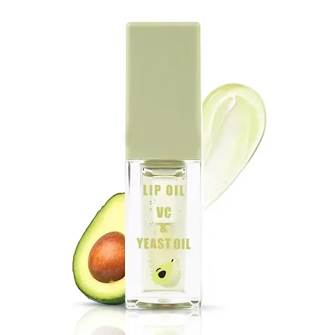 Syfer Peach Natural Lip Oil VC & Yeast Oil, Long Lasting Moisturization & Nourishment for Girl & Women - 4ml