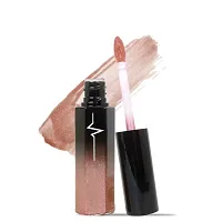 Syfer Crystal Brilliance Glitters Lip Gloss For Long Lasting Glossy Look 8 ml (Shade-12)-thumb1