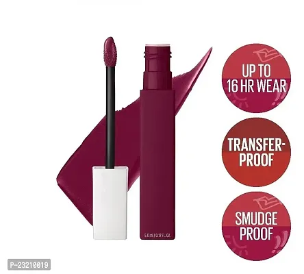 Syfer Liquid Matte Lipstick, Long Lasting, 16hr Wear, Superstay Matte Ink (230 Transformer)-thumb2