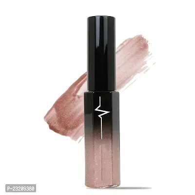 Syfer Crystal Brilliance Glitters Lip Gloss For Long Lasting Glossy Look 8 ml (Shade-09)-thumb0