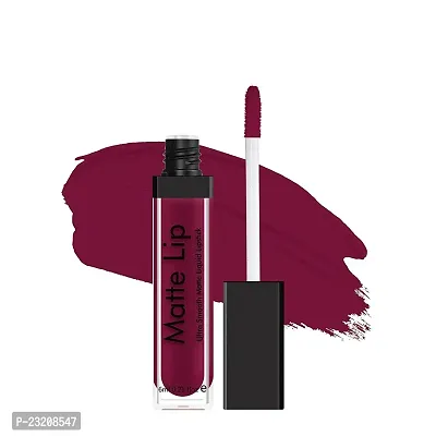 Syfer Ultra Smooth Matte Liquid Lipstick, Smooth Lip Color, Weightless Finish, Silky Matte Finish, Iconic Lip, Matte Finish, Matte Lipstick, Liquid Lipstick 6ml (Shade-33)-thumb0